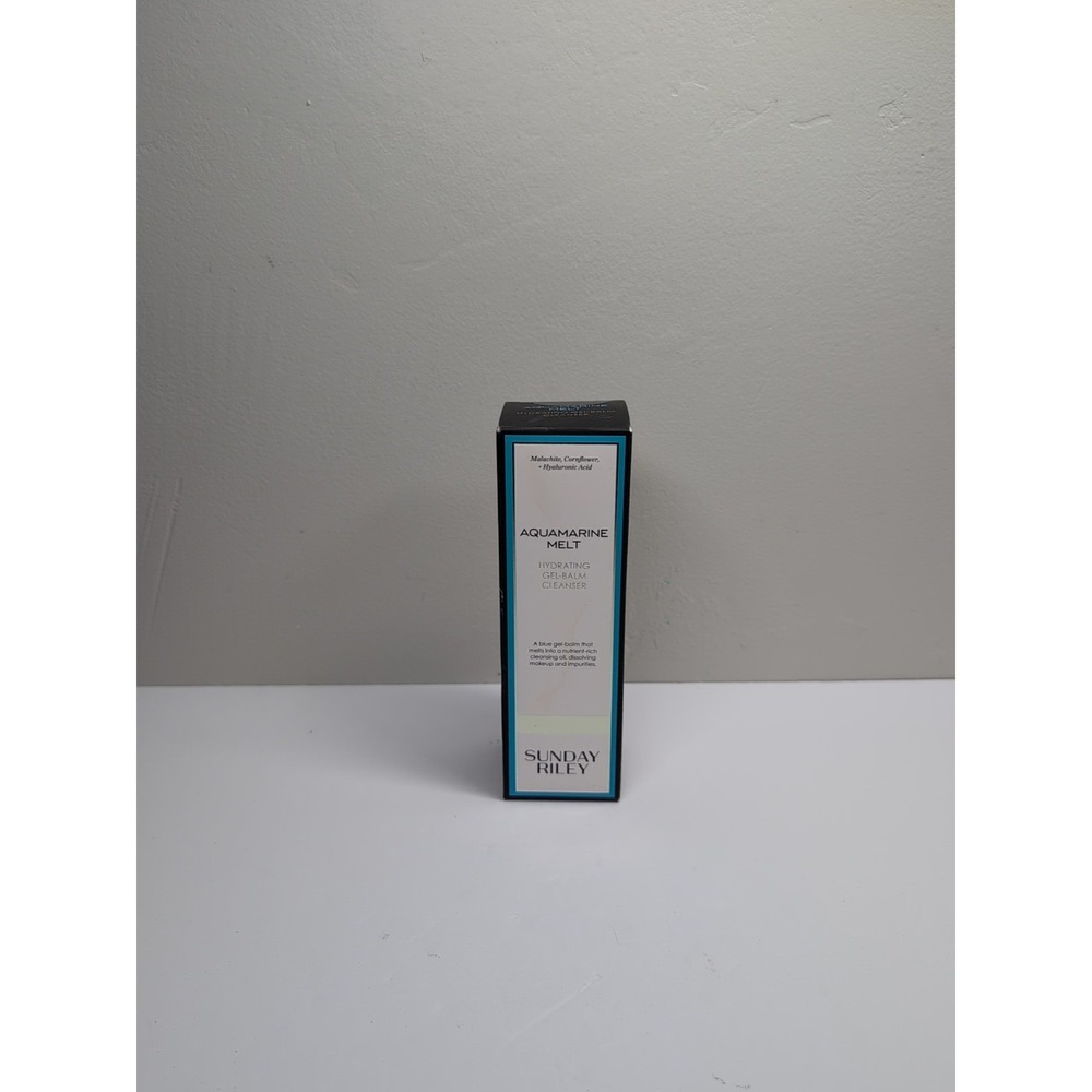 Sunday Riley Aquamarine Melt Hydrating Gel-Balm Cleanser 4.7 oz / 140ml NIB